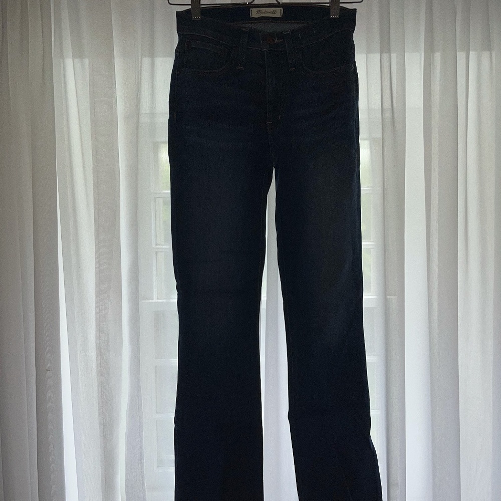 Madewell Mid-Rise Flared Boot Cut Jeans